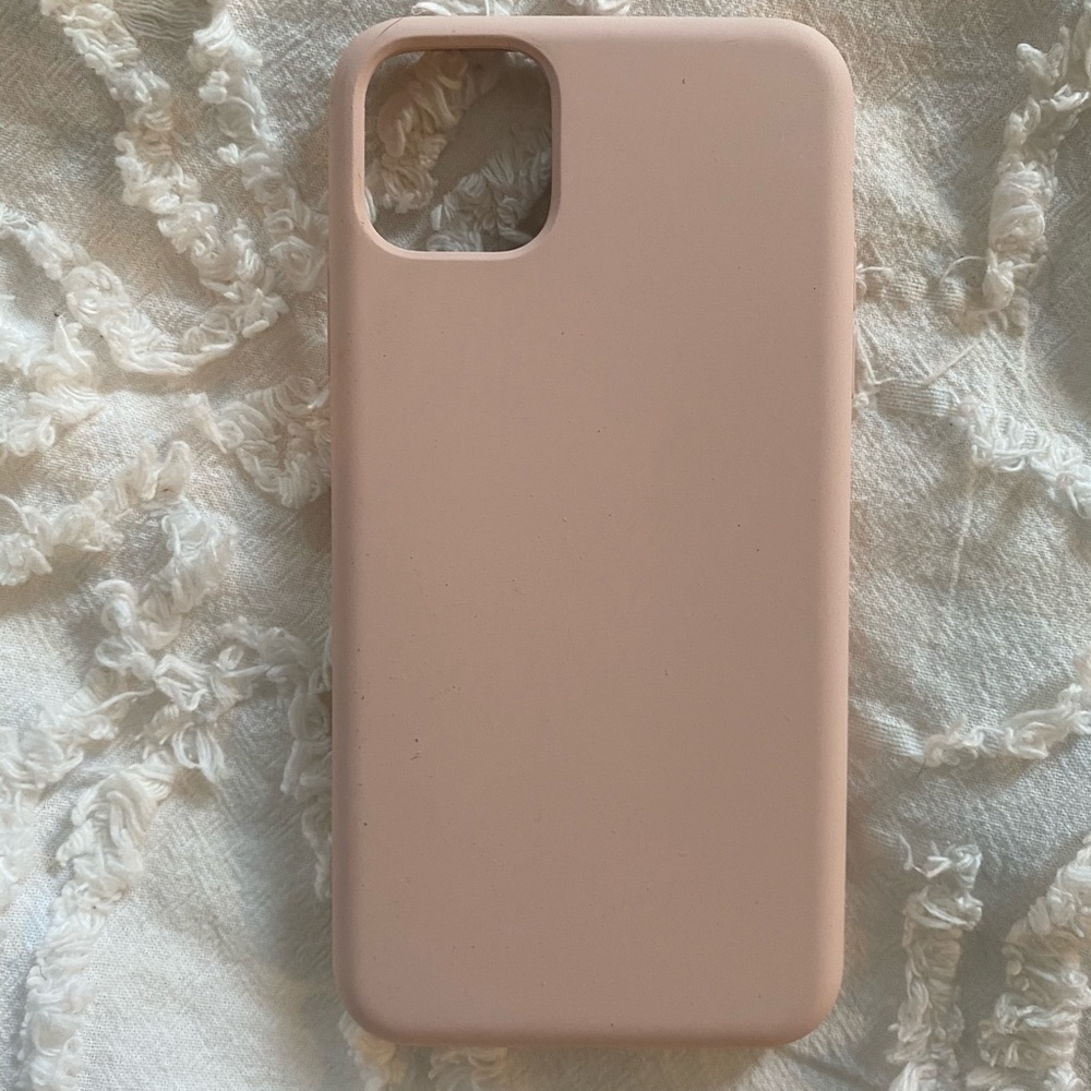 Blush pink IPhone 11 Pro Max case
